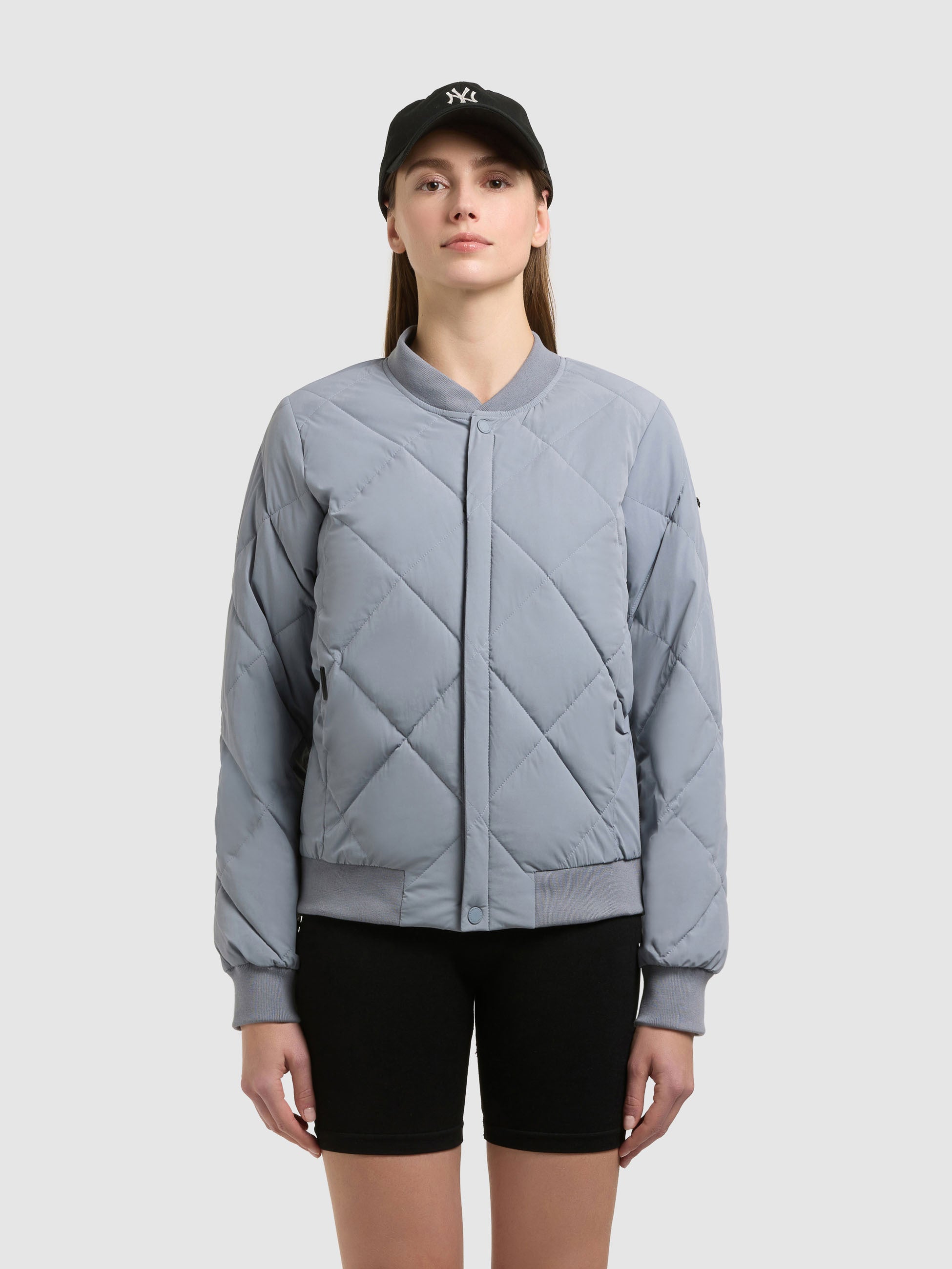 khujo-ange2-damen-bomber-steppjacke-misty-blue image 4