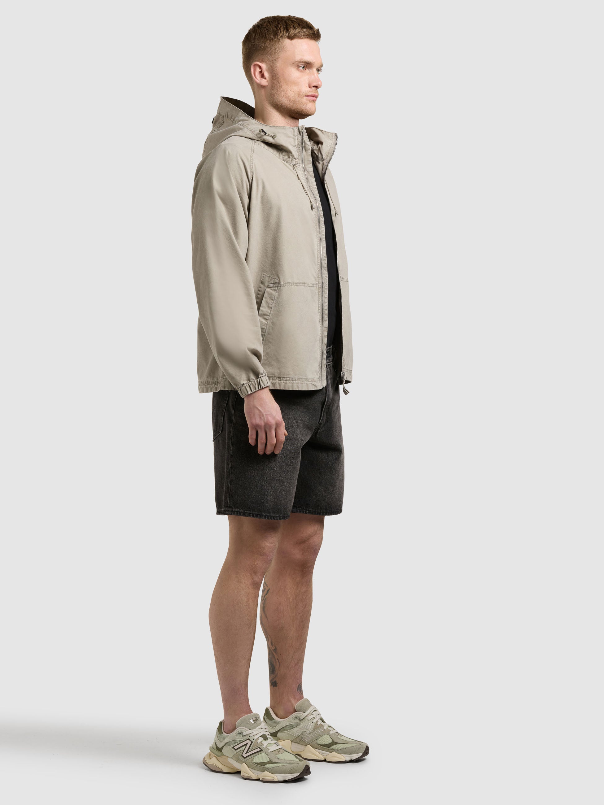 khujo-jacke-weru-light-grey-kapuzenjacke-blouson-aus-baumwollmix image 6