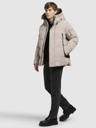khujo-jacke-tato-hellgrau-steppjacke-mit-kapuze-h-ftlang image 2