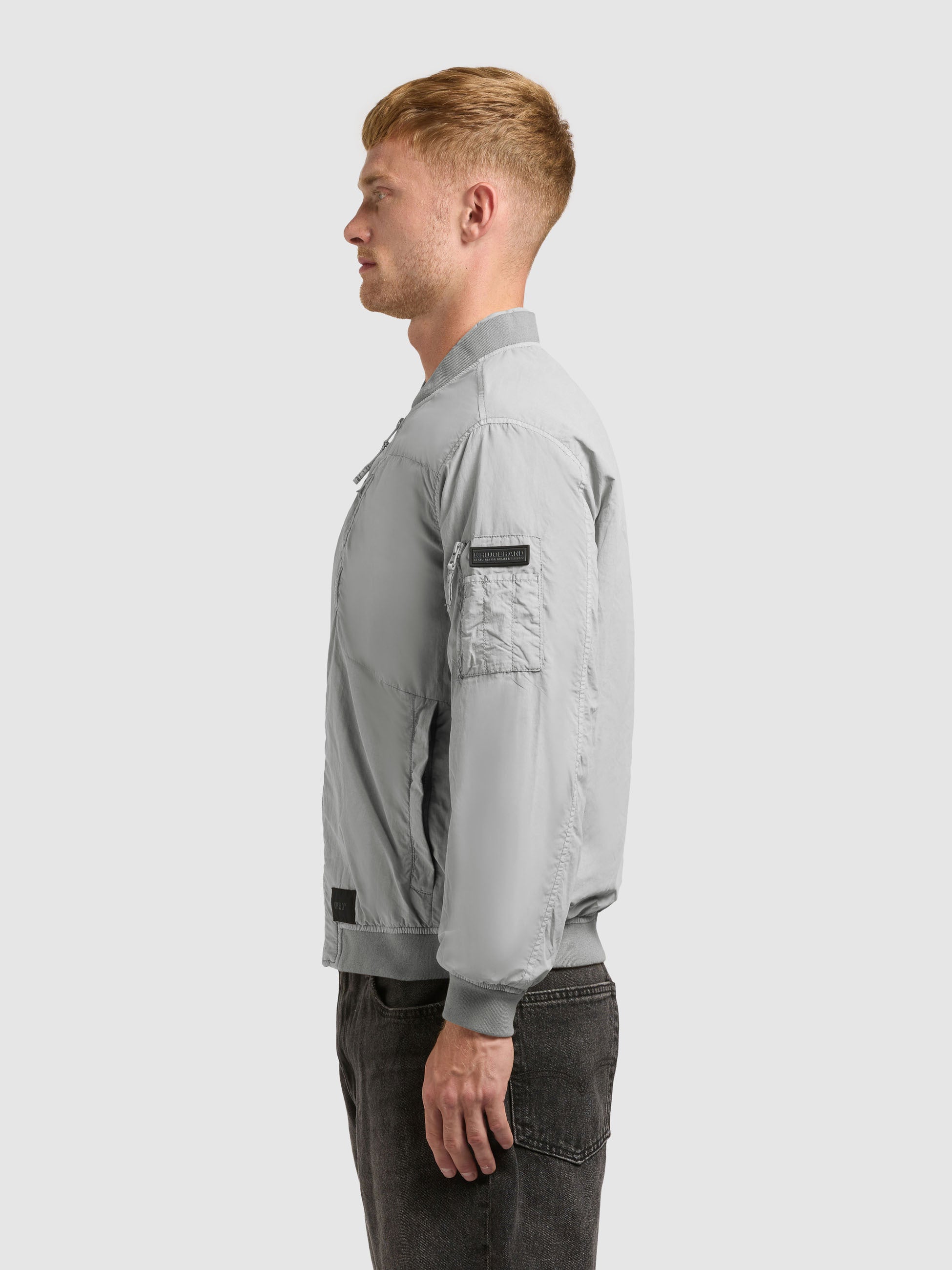 khujo-jacke-ibe-cloud-green-leichte-blousonjacke-garment-dye image 5