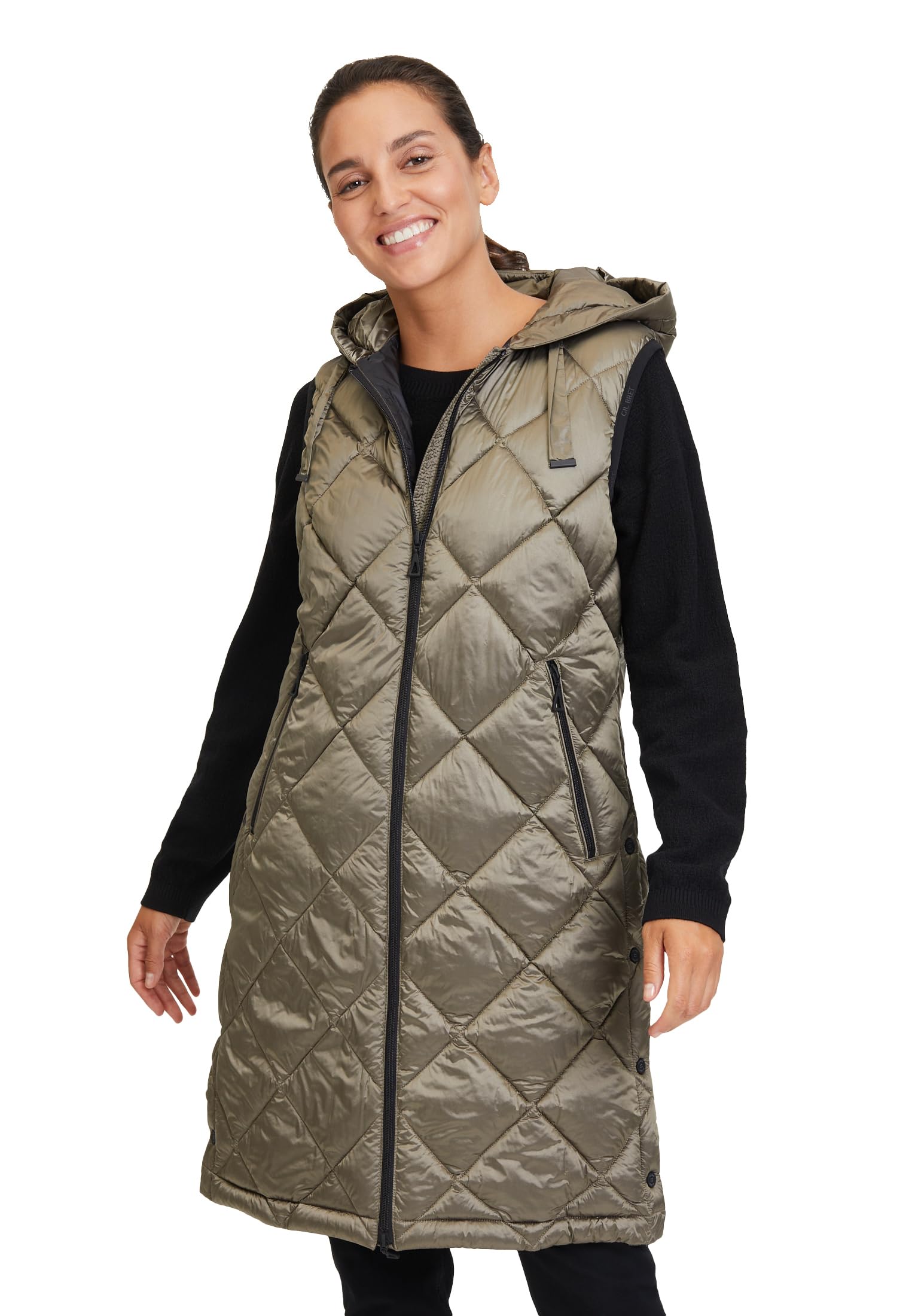 gil-bret-damen-9193-6252-weste-watte-7368-dusky-green-42-eu image 2