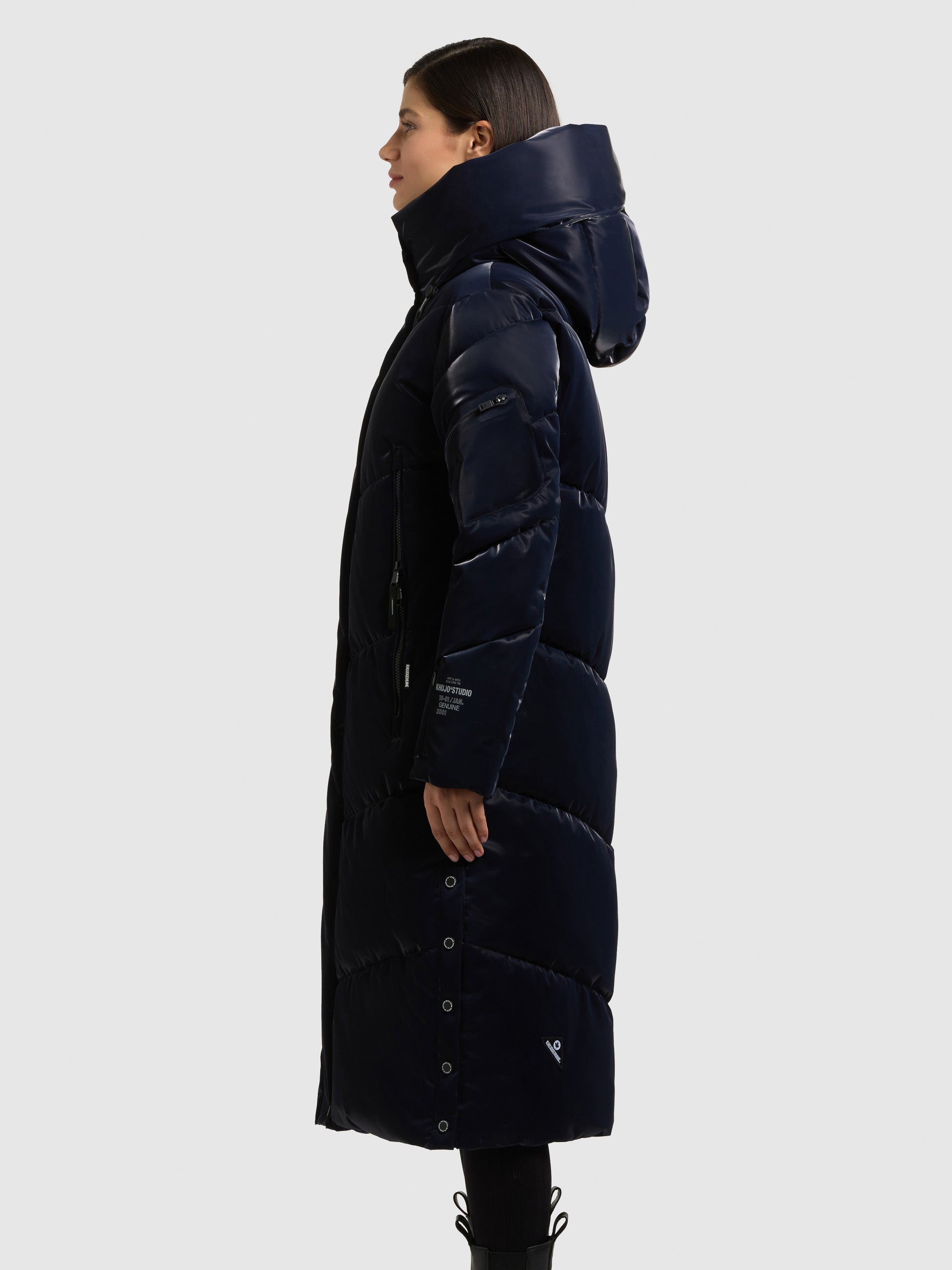 khujo-pulset-shiny-damen-mantel-midnight-blue-gl-nzender-steppmantel image 5