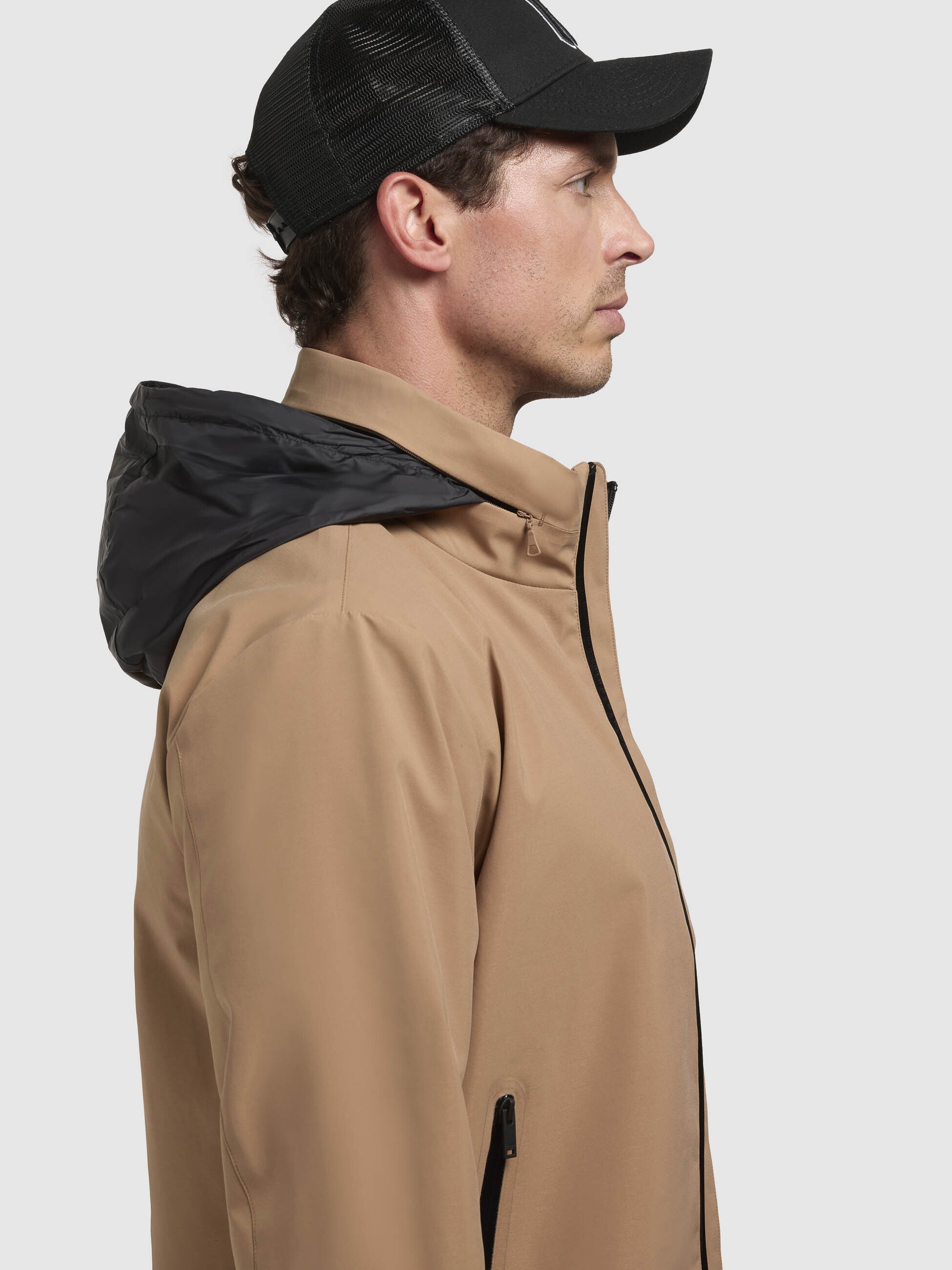 khujo-jacke-kayo-kamel-h-ftlange-bomberjacke-mit-verstaubarer-kapuze image 8