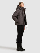 khujo-jacke-evande-graphite-grey-winterjacke-mit-abnehmbarer-kapuze image 6