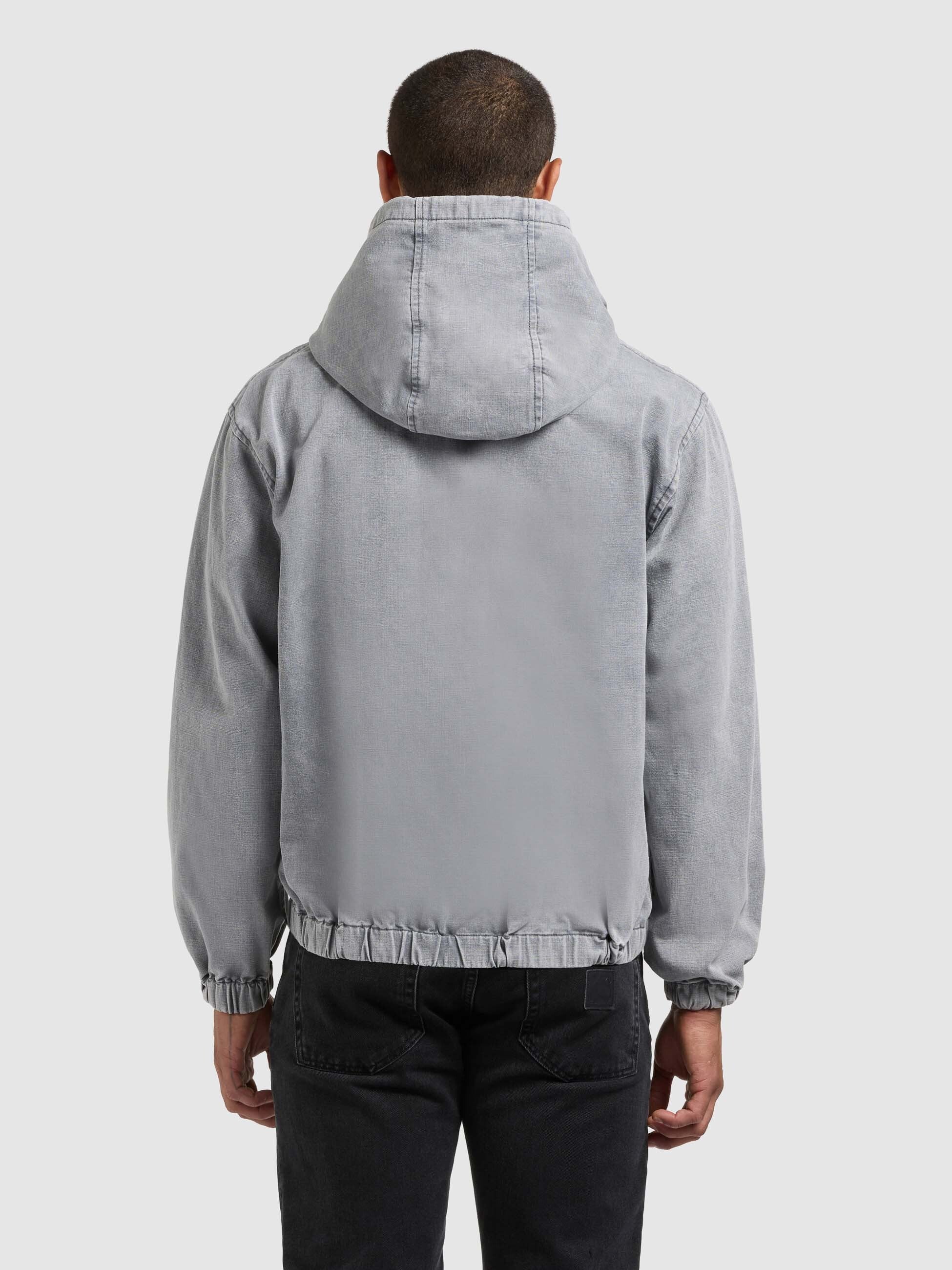 khujo-darrel-blousonjacke-grey-kapuzenjacke-mit-loose-fit image 3