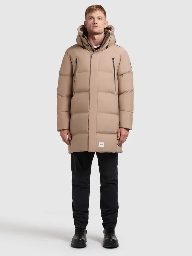 khujo-coat-morse2-cookie-beige-damen-steppmantel-mit-kapuze image 1