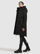 khujo-coat-charlyn5-black-damen-wintermantel image 2