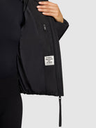 khujo-jacke-audrey-matt-black-damen-steppjacke image 8