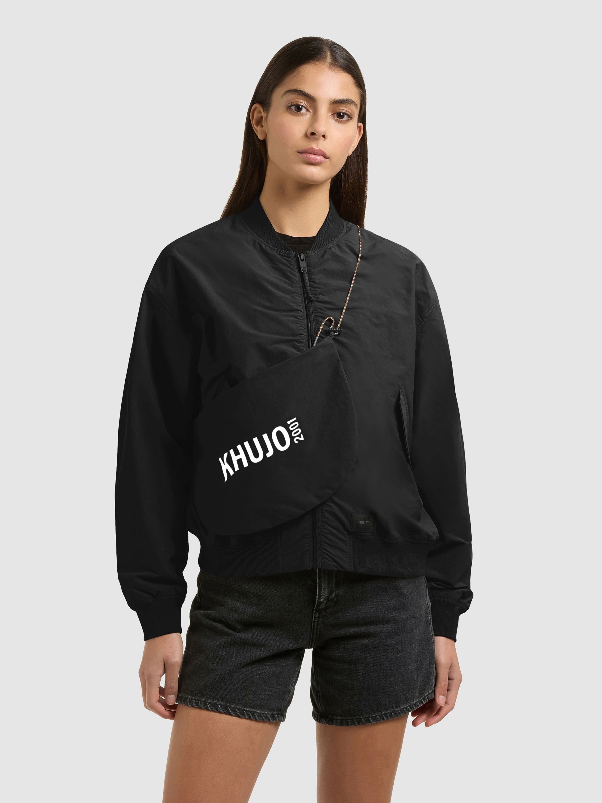khujo-jacke-facee-with-bag-black-blouson-bomberjacke-h-ftlang-damen image 4