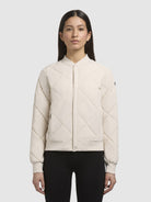 khujo-jacke-ange-hellbeige-steppjacke-bomberjacke-regular-fit image 4