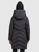 khujo-darka-steppmantel-dunkelgrau-regular-fit image 3