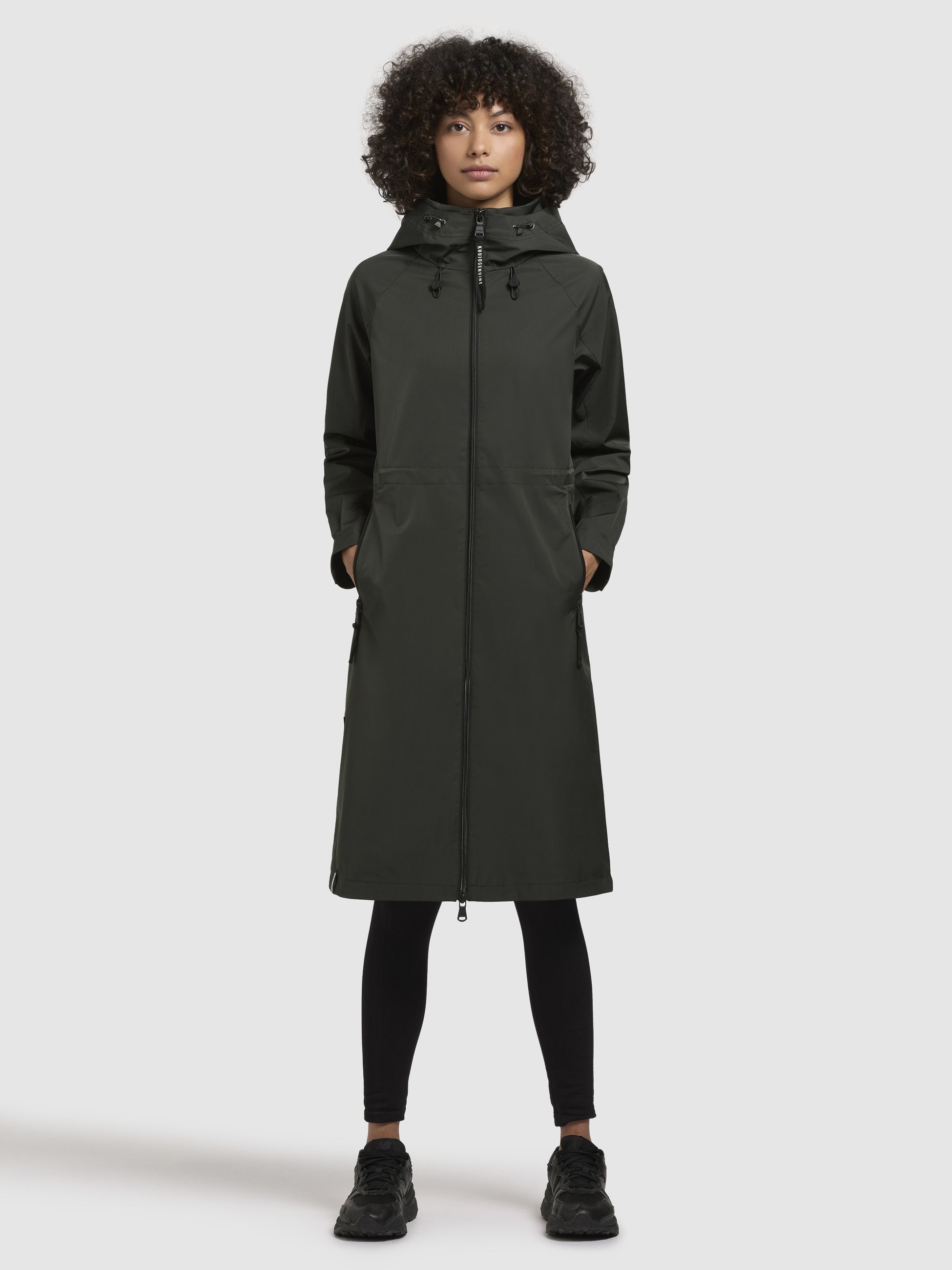 khujo-mantel-pinax-dunkelgr-n-knielanger-sommerparka-regular-fit-f-r-damen image 1