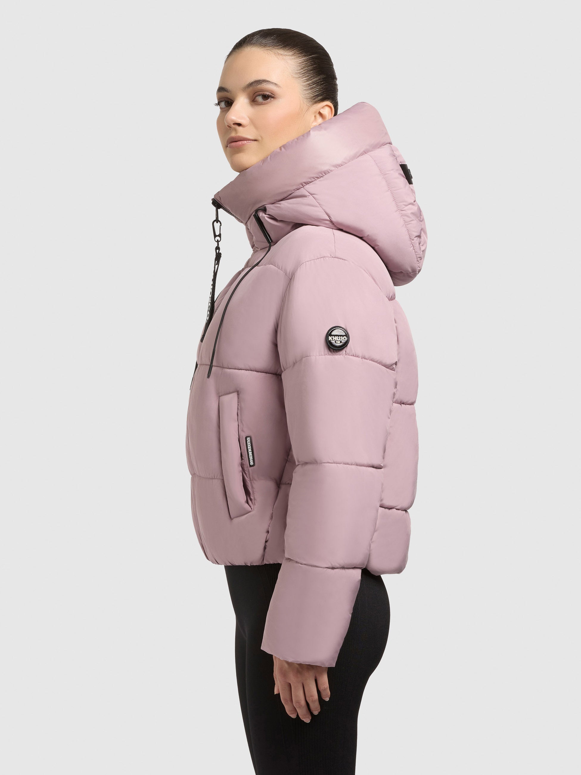 khujo-jacke-kali-damen-steppjacke-kurz-loose-fit-pale-mauve image 5