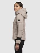 khujo-omni-steppjacke-gray-beige-cropped image 5