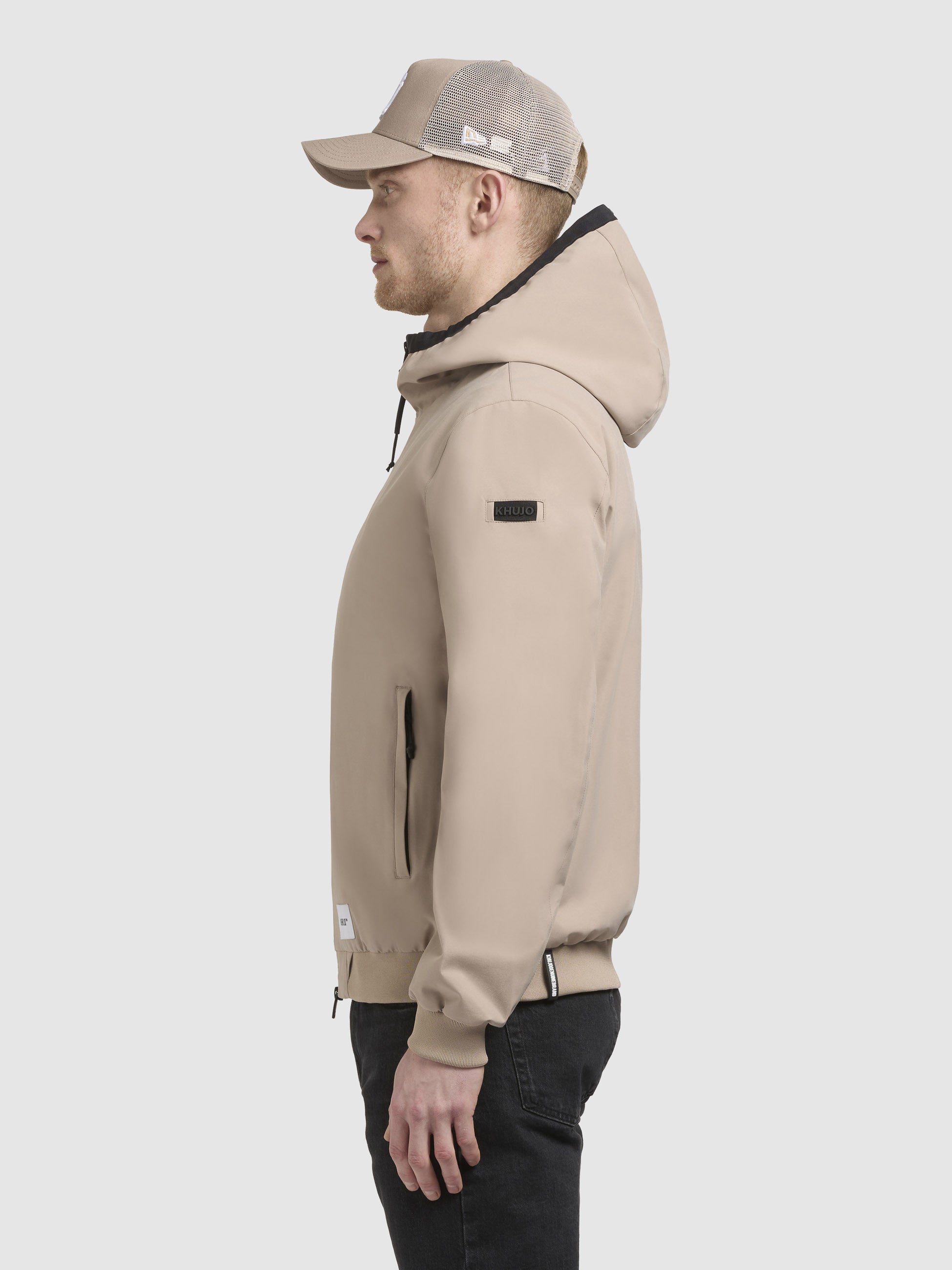 khujo-larm-jacke-beige-kapuzenjacke-regular-fit-h-ftlang image 5