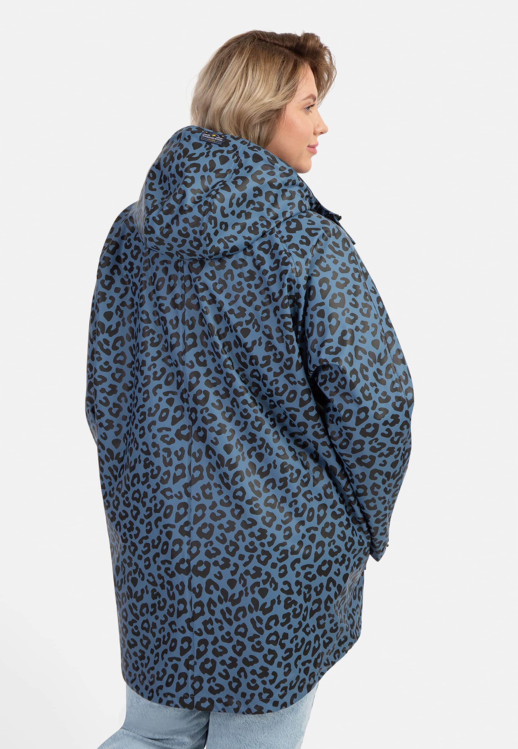 schmuddelwedda-damen-plus-size-regenmantel-mit-leoprint-2 image 5
