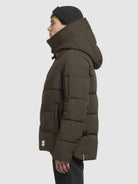 khujo-bard-damen-jacke-steppjacke-khaki-mit-kapuze image 5