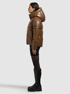 khujo-jacket-devina2-shiny-copper-brown-wasserabweisende-steppjacke-mit-abnehmba image 5
