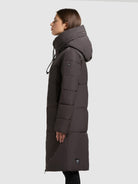 khujo-jasmine-damen-coat-moody-plum image 5