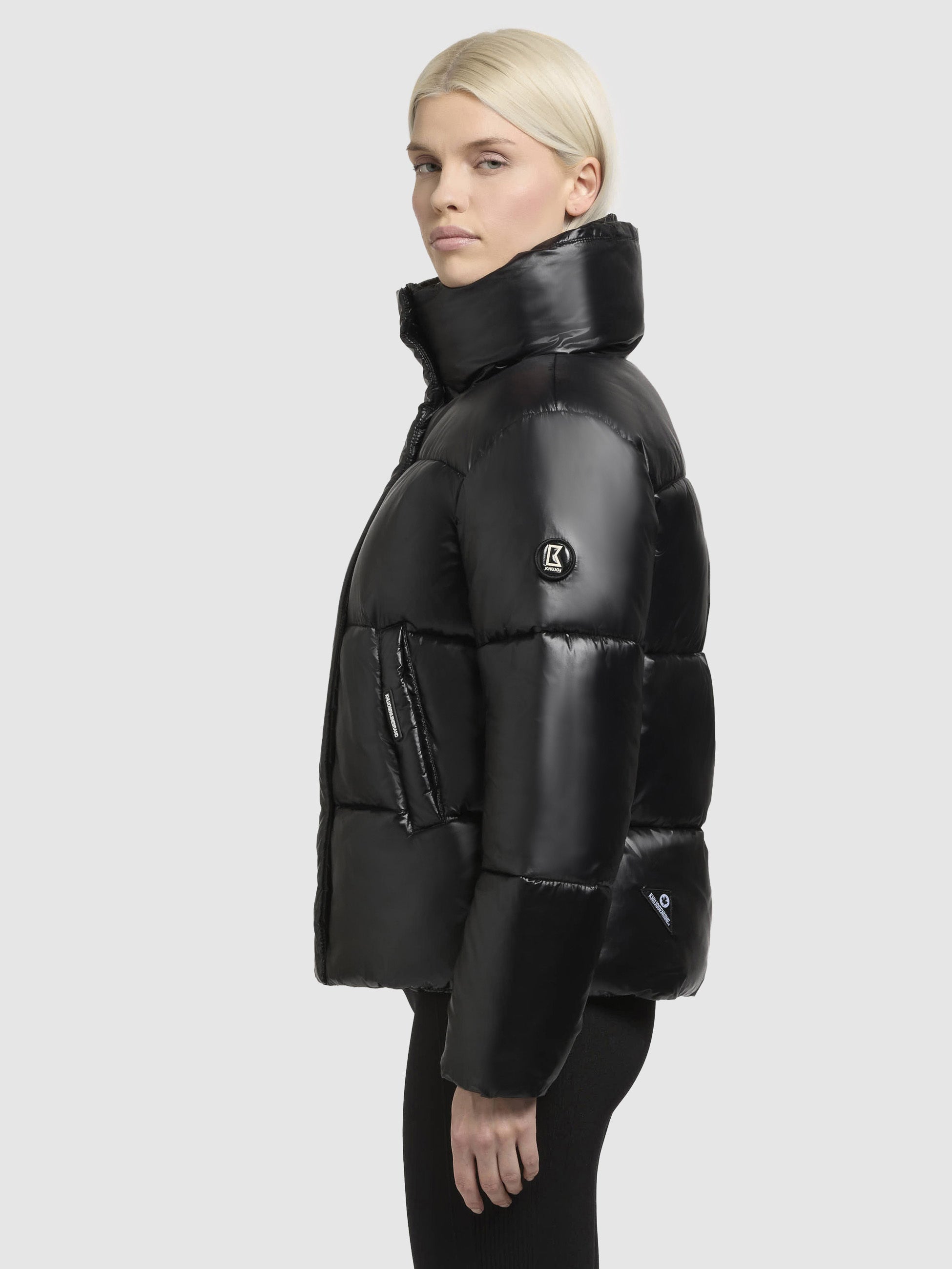 khujo-jacke-ewa-schwarz-gl-nzende-steppjacke-h-ftlang-f-r-damen image 5
