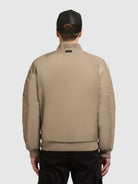 khujo-adon-damen-bomberjacke-beige-h-ftlange-bergangsjacke image 3
