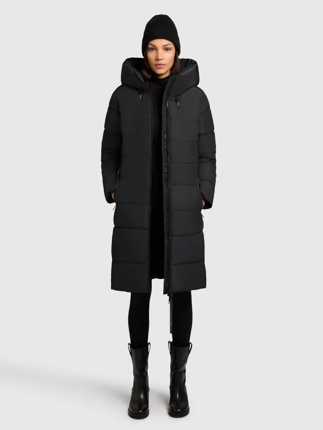 khujo-coat-jilias5-black-wintermantel-gesteppt-damen-schwarz image 1