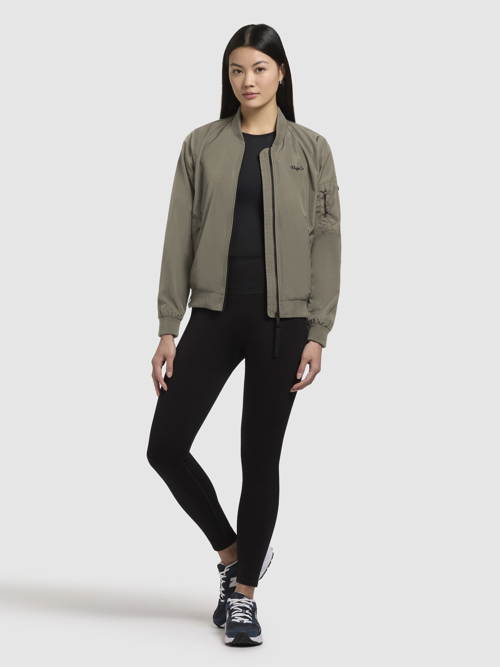 khujo-jacke-cend-graugr-n-h-ftlange-bomberjacke-blouson image 1