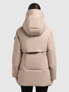 khujo-jacke-allap-macaroon-beige-teilgesteppte-winterjacke-damen image 3
