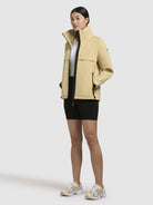 khujo-jacke-raibe-damen-sommerjacke-gelbgr-n-regular-fit image 2