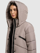 khujo-evande-damen-winterjacke-greige image 7