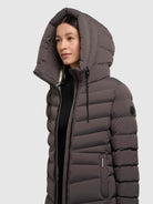 khujo-tuhani5-damen-steppmantel-graphite-grey-slim-fit image 7