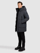khujo-coat-hudson-obrage-gray-wattierter-damen-steppmantel-mit-rucksacktr-gern image 2
