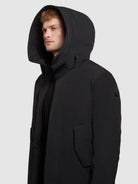 khujo-coat-hiro-black-kurzer-damen-mantel-mit-gro-er-kapuze image 7