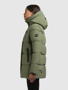khujo-drown-matt-steppjacke-fern-green image 5