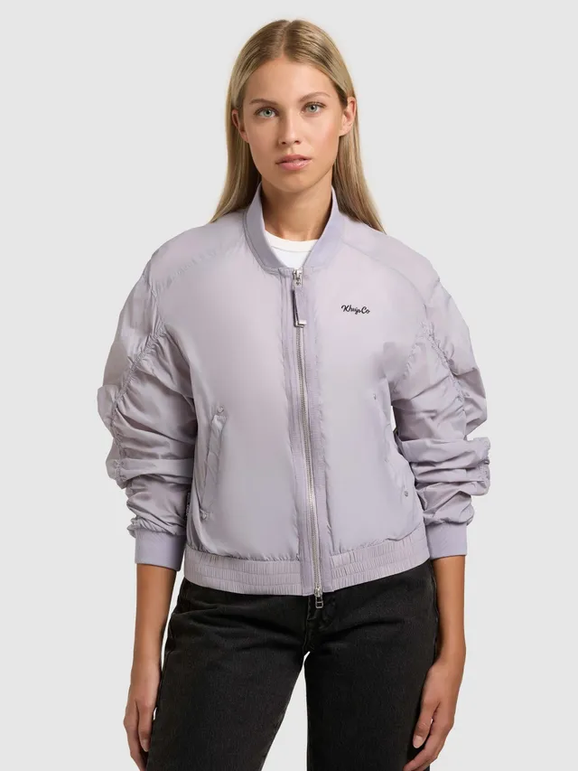 khujo-jacke-tuvay-bomberjacke-summer-lilac-damen image 1