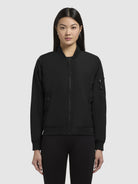 khujo-cend-damen-bomberjacke-schwarz image 4