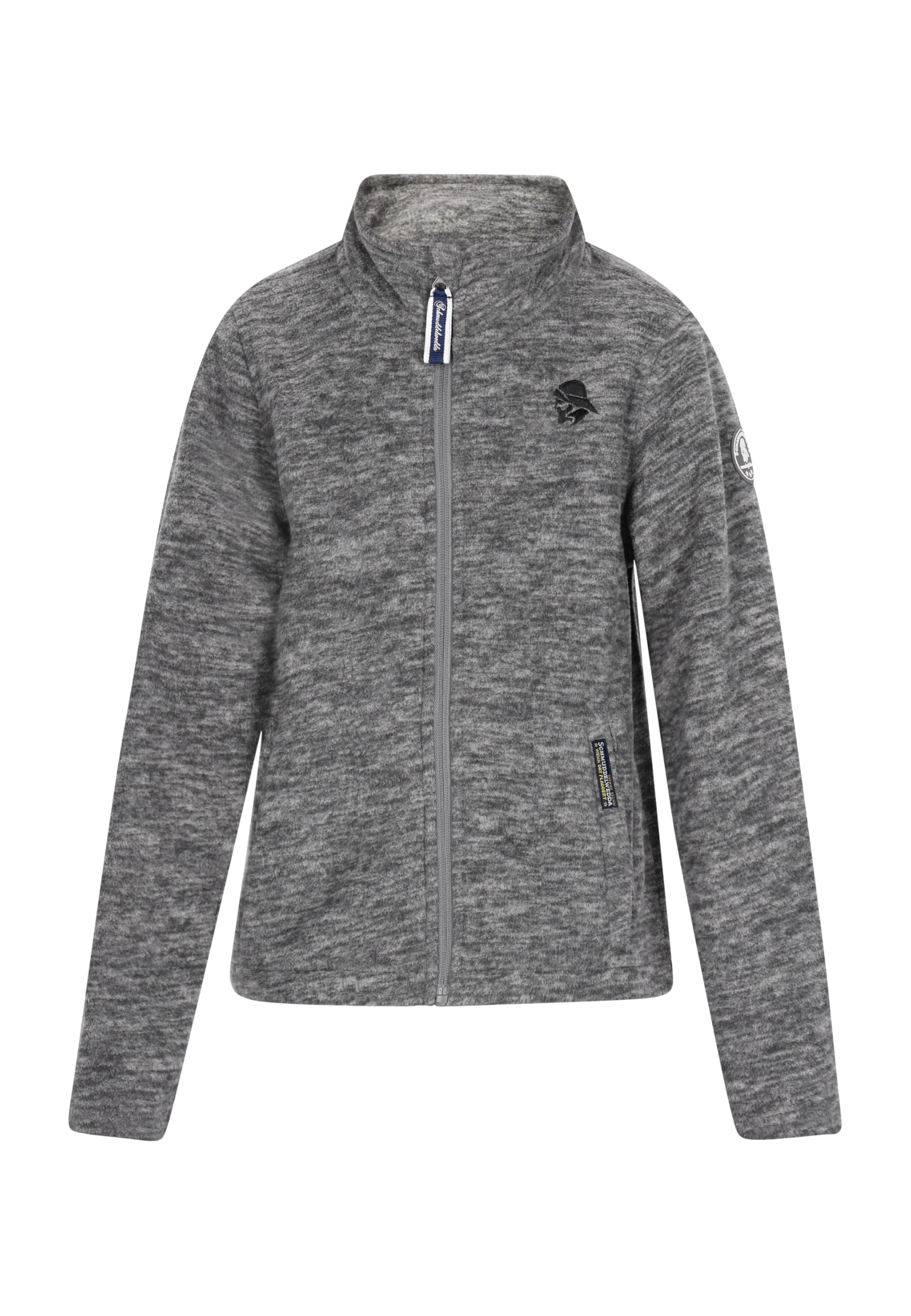 schmuddelwedda-jungen-fleecejacke-mit-rei-verschluss-und-hohem-kragen image 1
