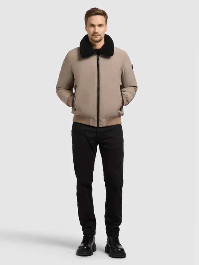 khujo-ginster-damen-jacke-greige-blouson-bomberjacke-h-ftlang image 1