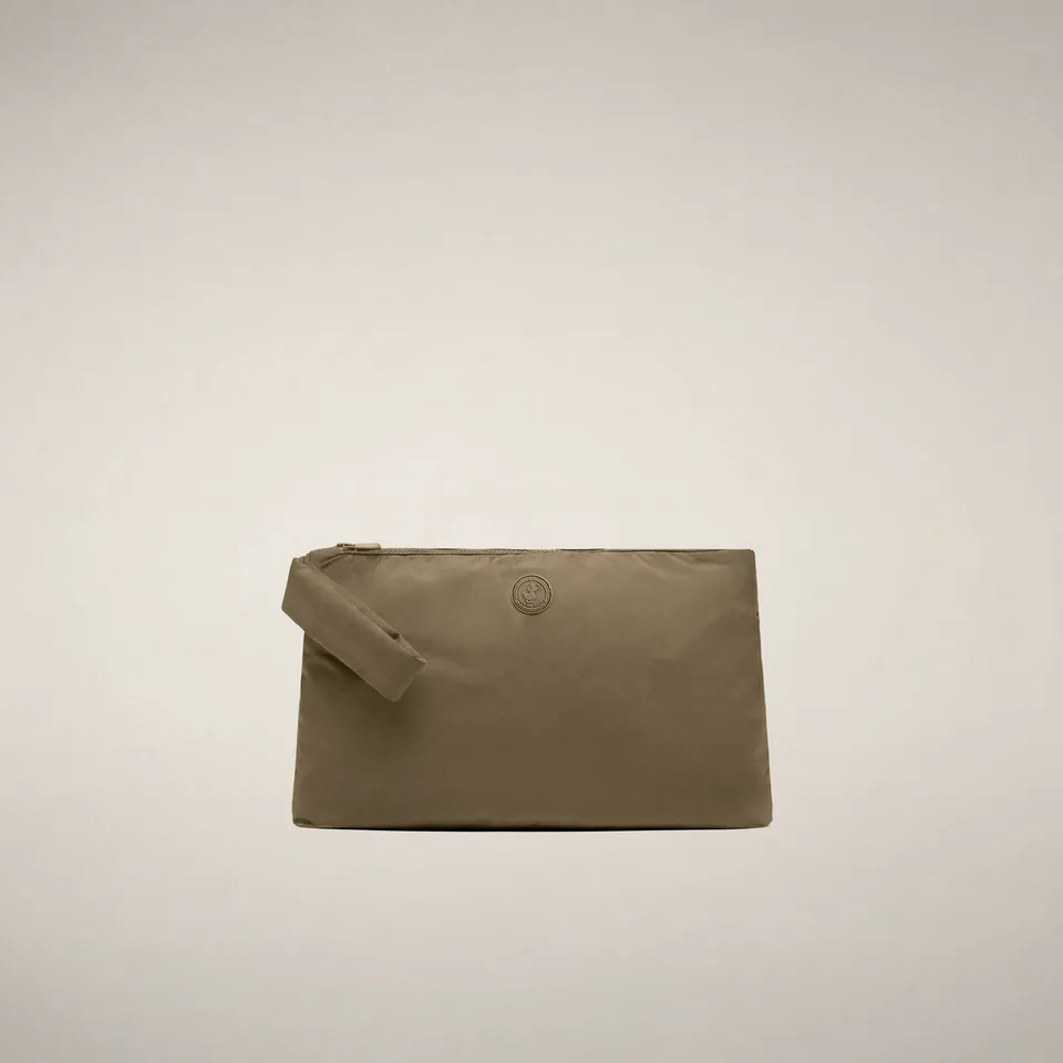 save-the-duck-remy-pochette-unisex-khaki-braun-f-r-tablet-a4 image 1