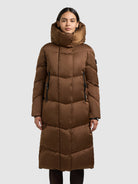 khujo-coat-manelia2-copper-brown-steppmantel-wadenlang image 4