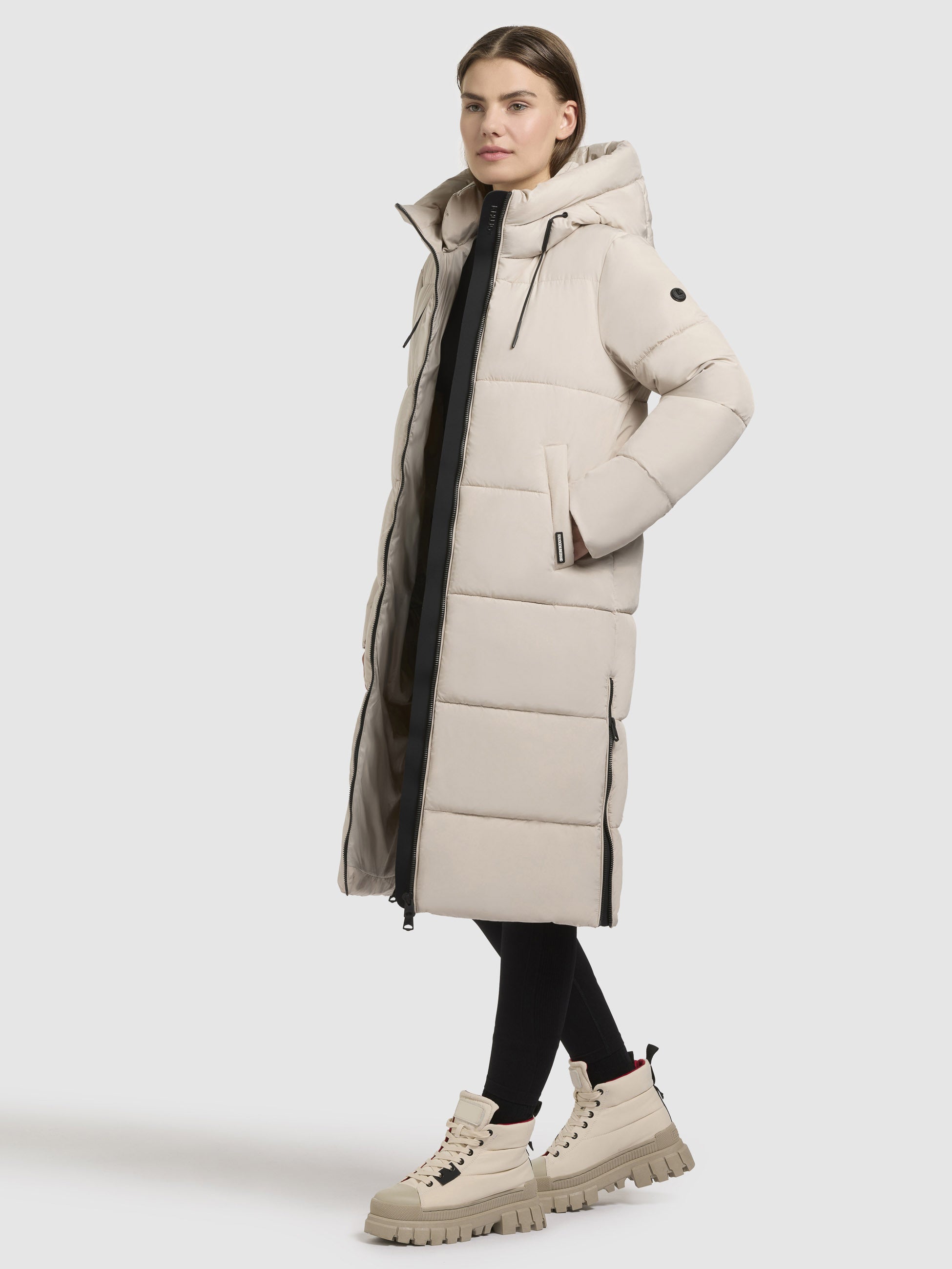 khujo-mantel-miri2-steppmantel-hellbeige-regular-fit image 2