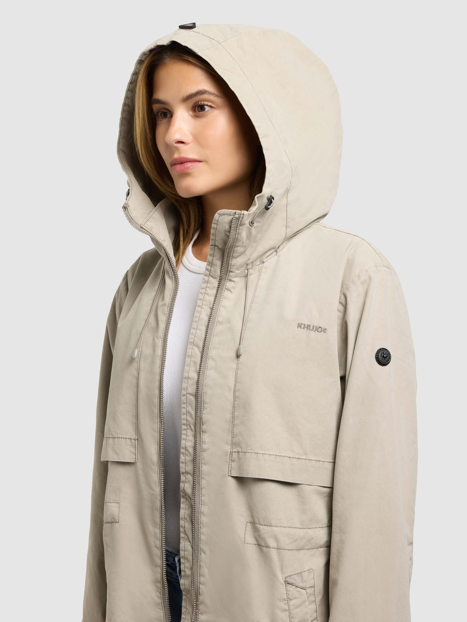 khujo-jacke-rania-light-grey-kapuzenjacke-parka-regular-fit image 8
