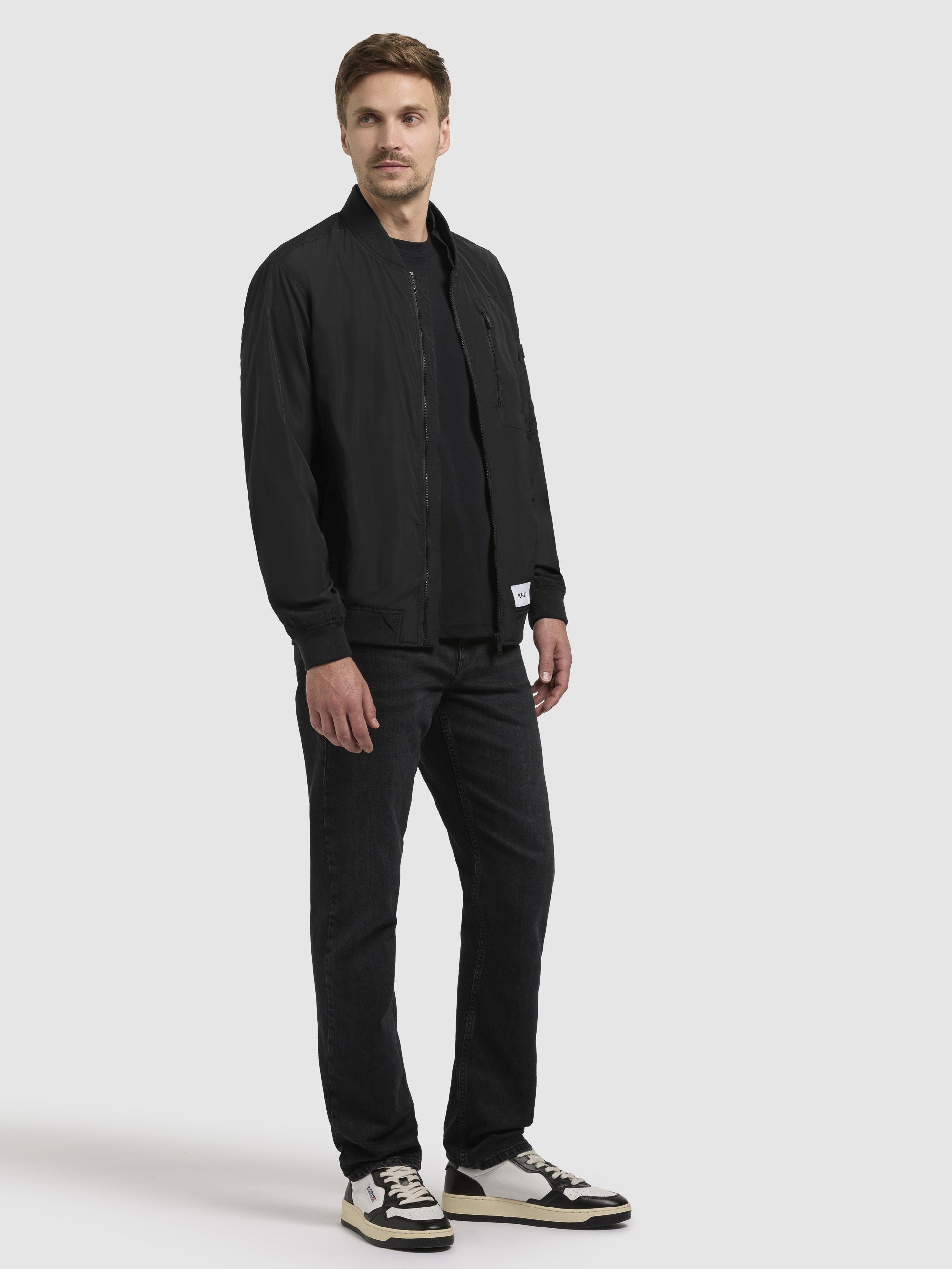 khujo-jacke-beki-schwarz-damen-bomberjacke image 6