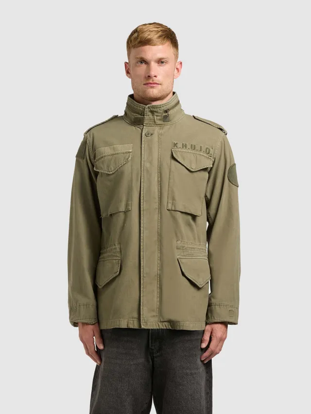 khujo-jacke-gene-olive-damen-fieldjacket-regular-fit image 1