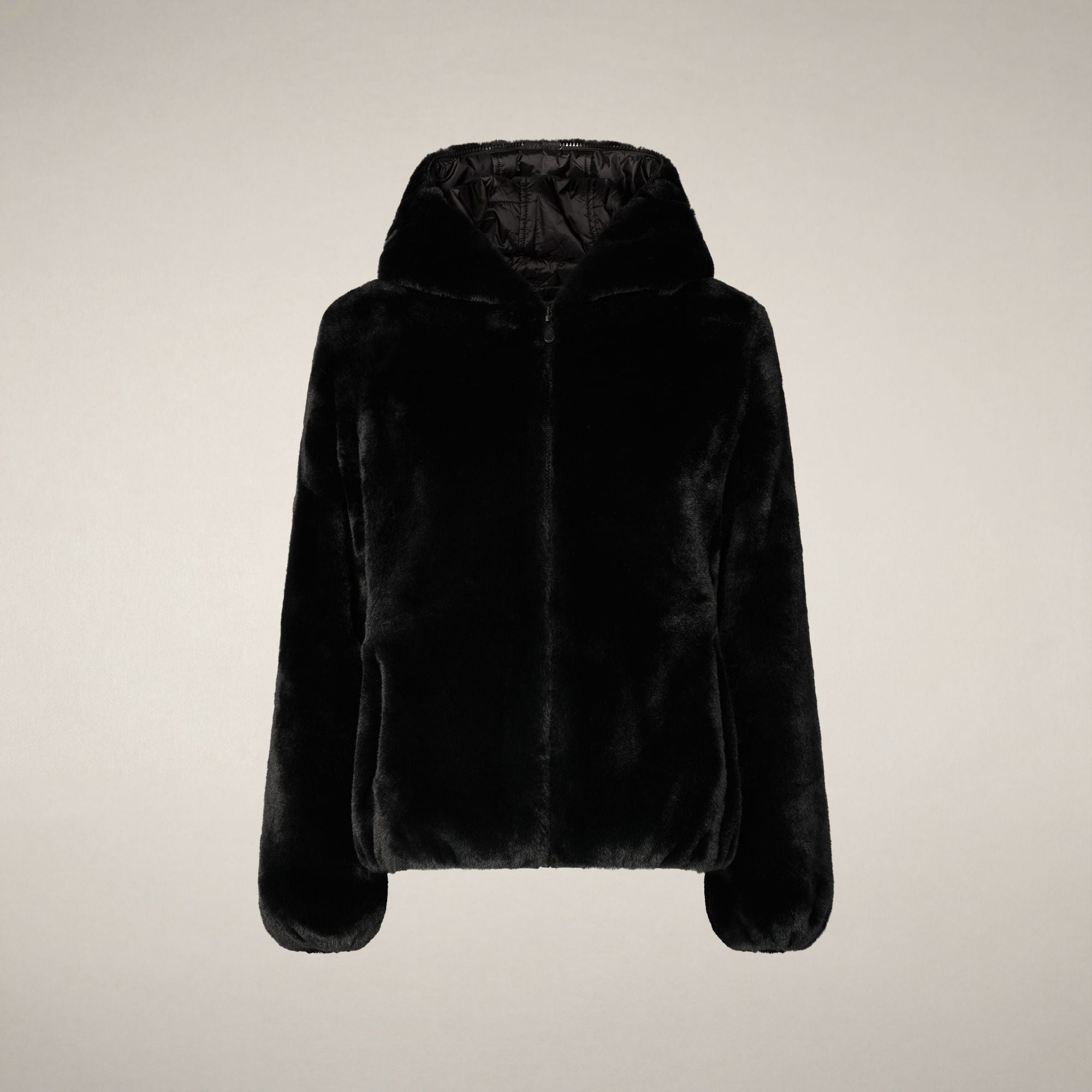 save-the-duck-laila-damen-wendejacke-mit-kapuze-schwarz image 3