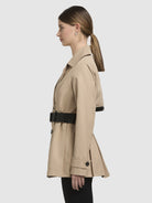 khujo-liane-damen-sommerjacke-trench-sand image 5