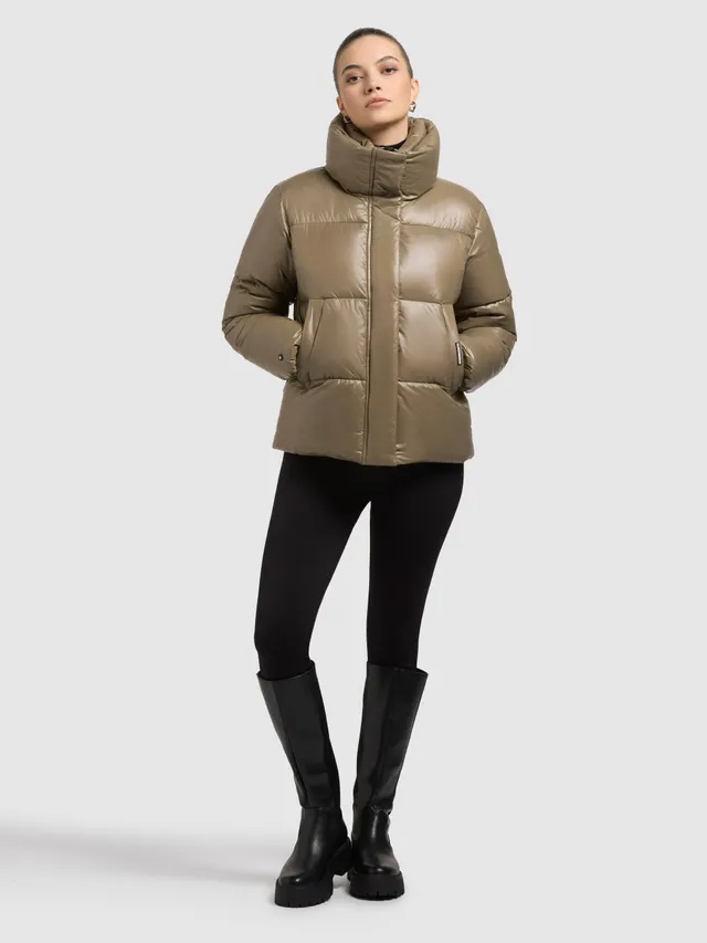 khujo-jacke-nala-cane-brown-h-ftlange-steppjacke-loose-fit image 1