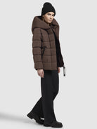 khujo-jacke-camea-braun-damen-steppjacke image 2