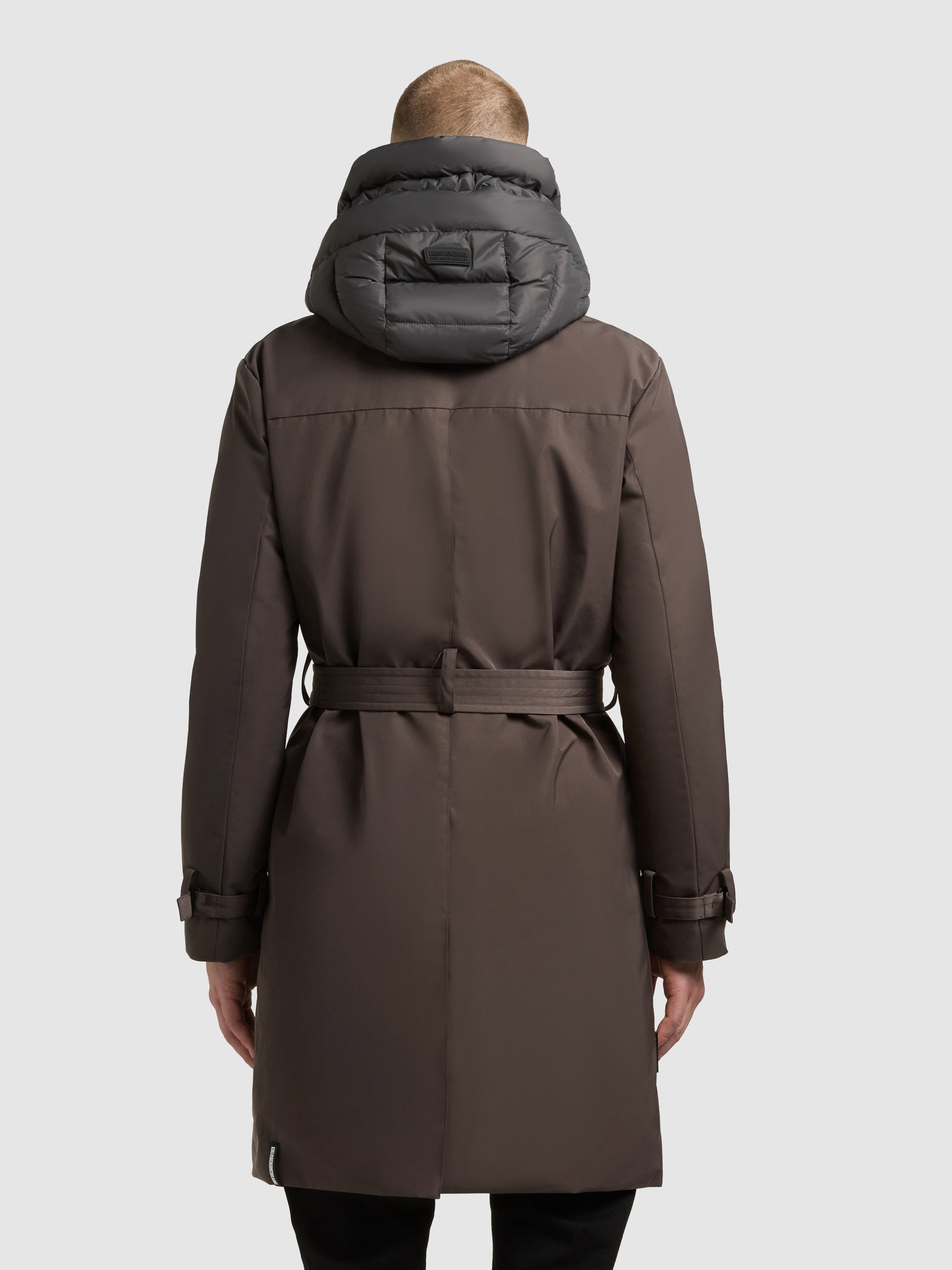 khujo-mantel-tarm-graphite-grey-trenchcoat-mit-steppeinsatz image 3