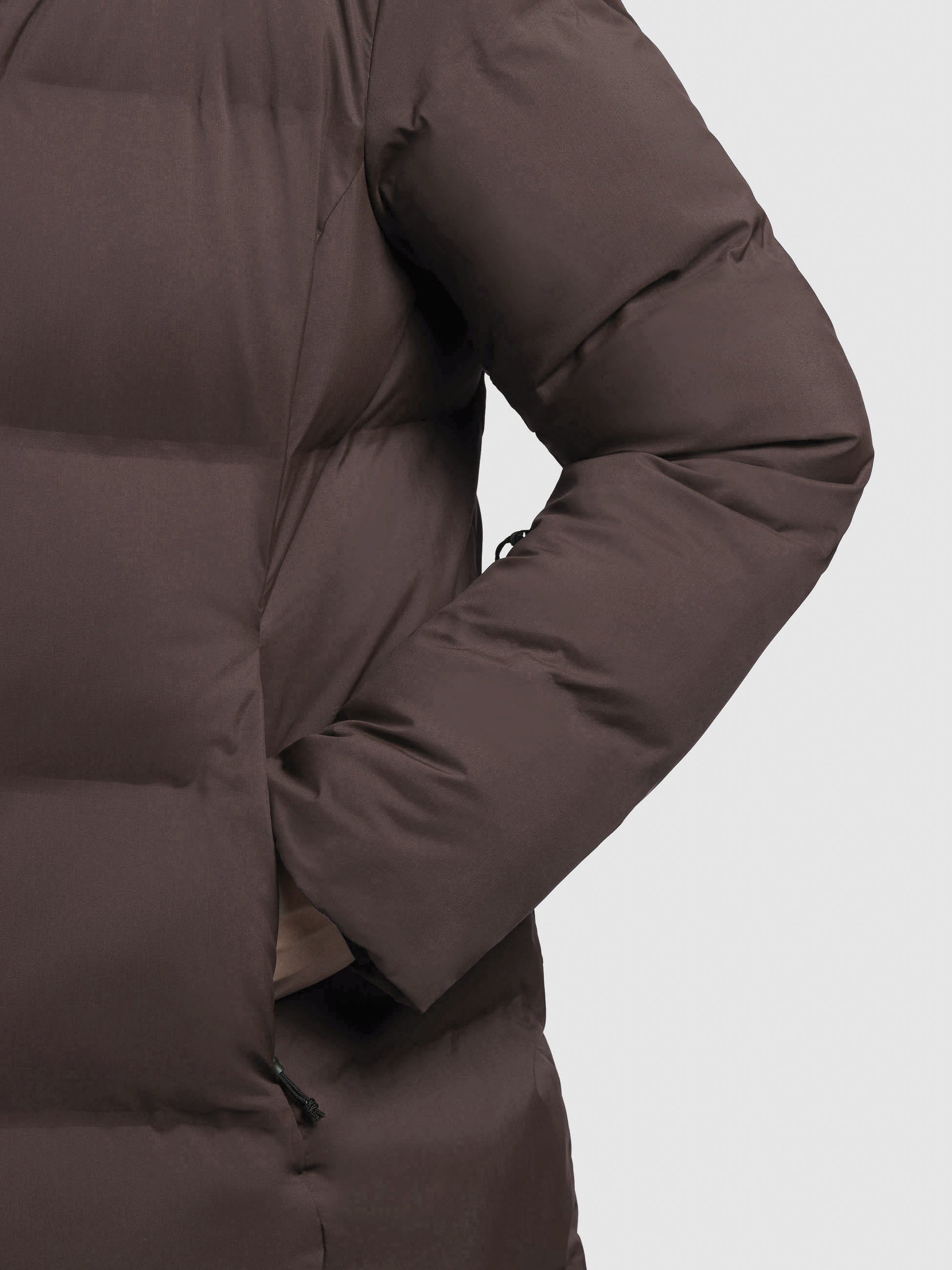 khujo-jacke-tanare2-dunkelbraun-wattierte-steppjacke-damen-regular-fit image 7